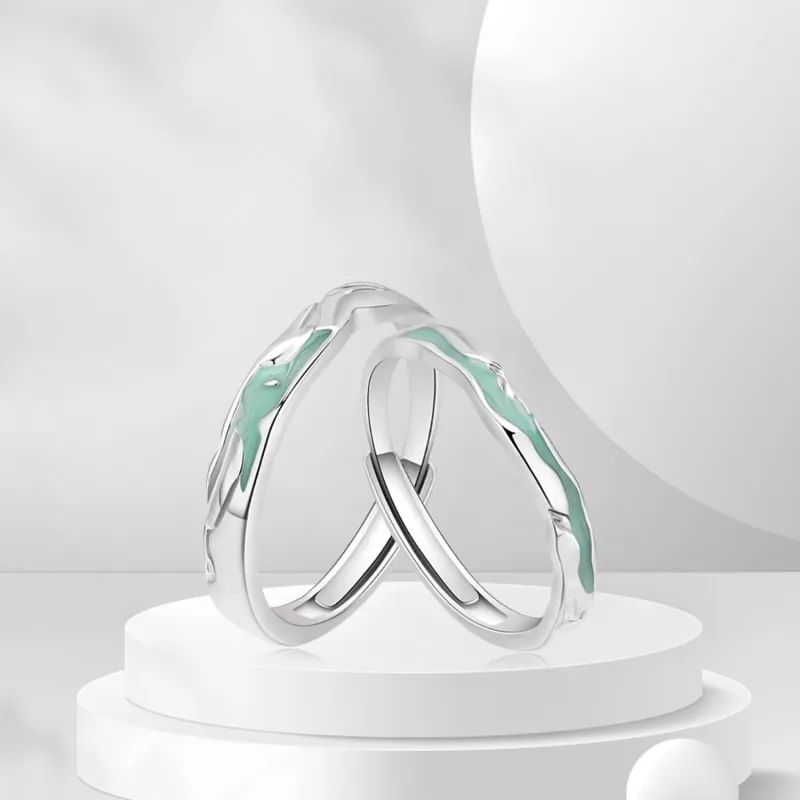BTOE 925 Sterling Silver Rings Unisex-1