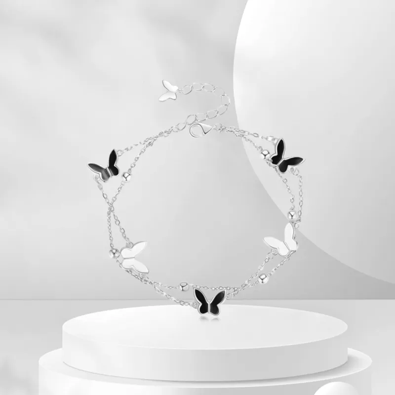 BTOE 925 Sterling Silver Bracelets Women's-3