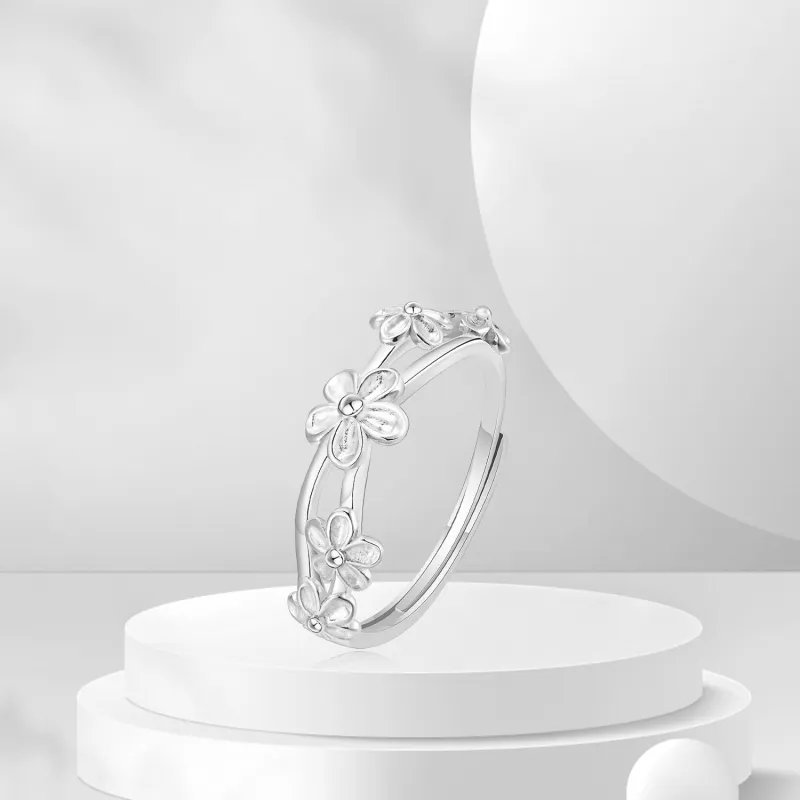 BTOE S999 Fine Silver Rings Women's-5