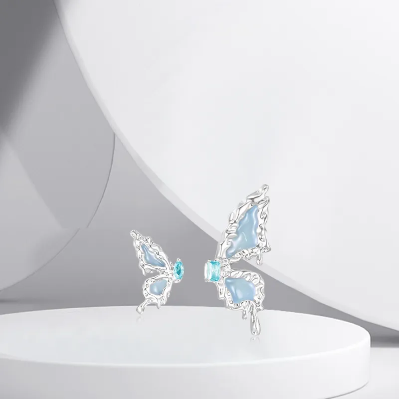 BTOE Alloy Stud Earrings Women's-5