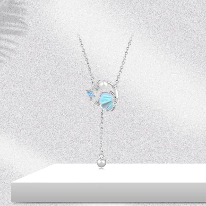 BTOE 925 Sterling Silver Necklaces Women's-2