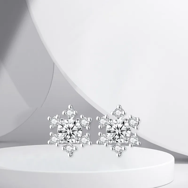 BTOE 999 Fine Silver Stud Earrings Women's-4