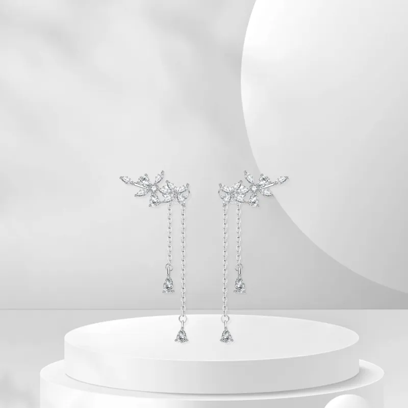 BTOE Alloy Stud Earrings Women's-2