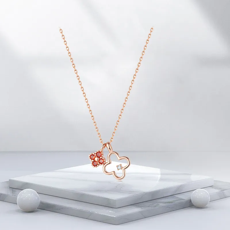 BTOE 925 Sterling Silver Necklaces Women's-7