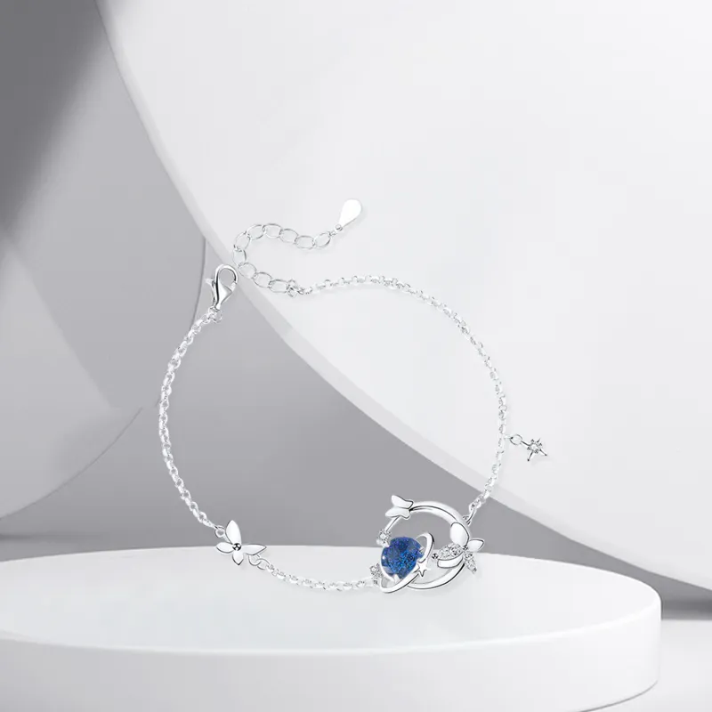 BTOE 925 Sterling Silver Bracelets Women's-6
