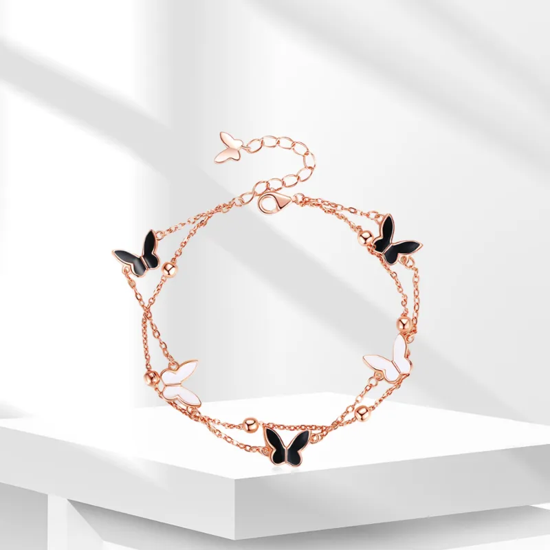 BTOE 925 Sterling Silver Bracelets Women's-8