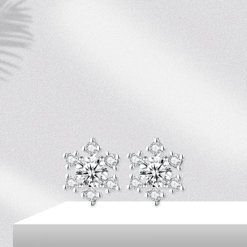 BTOE 999 Fine Silver Stud Earrings Women's-1