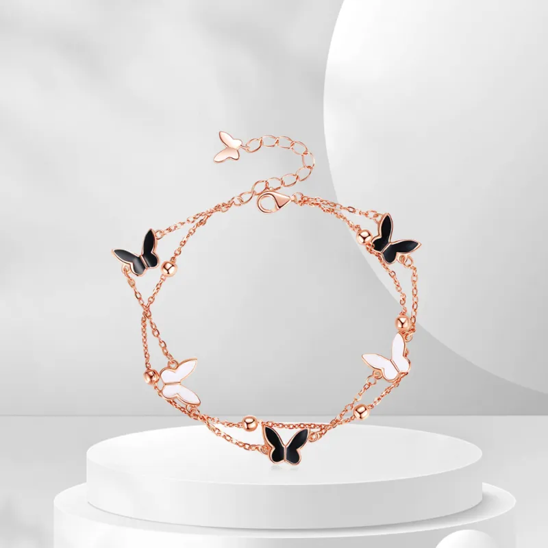 BTOE 925 Sterling Silver Bracelets Women's-7