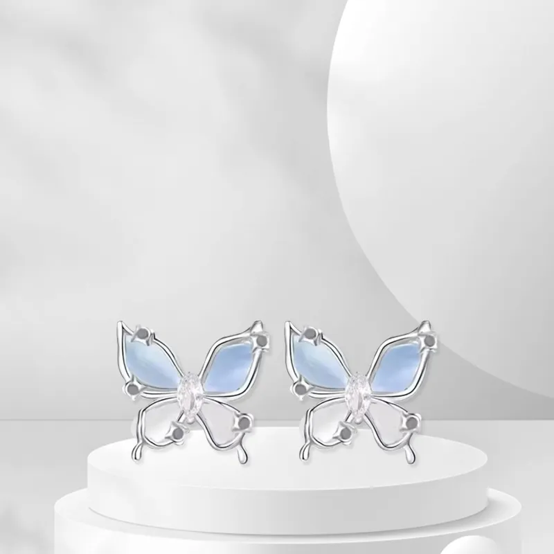 BTOE Alloy Stud Earrings Women's-4