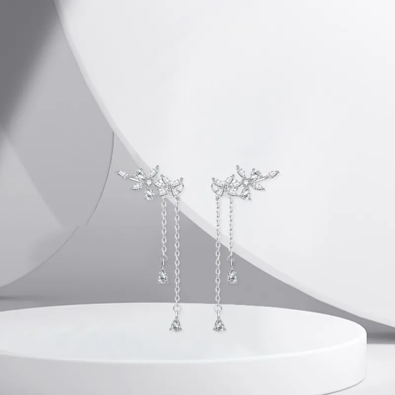 BTOE Alloy Stud Earrings Women's-3