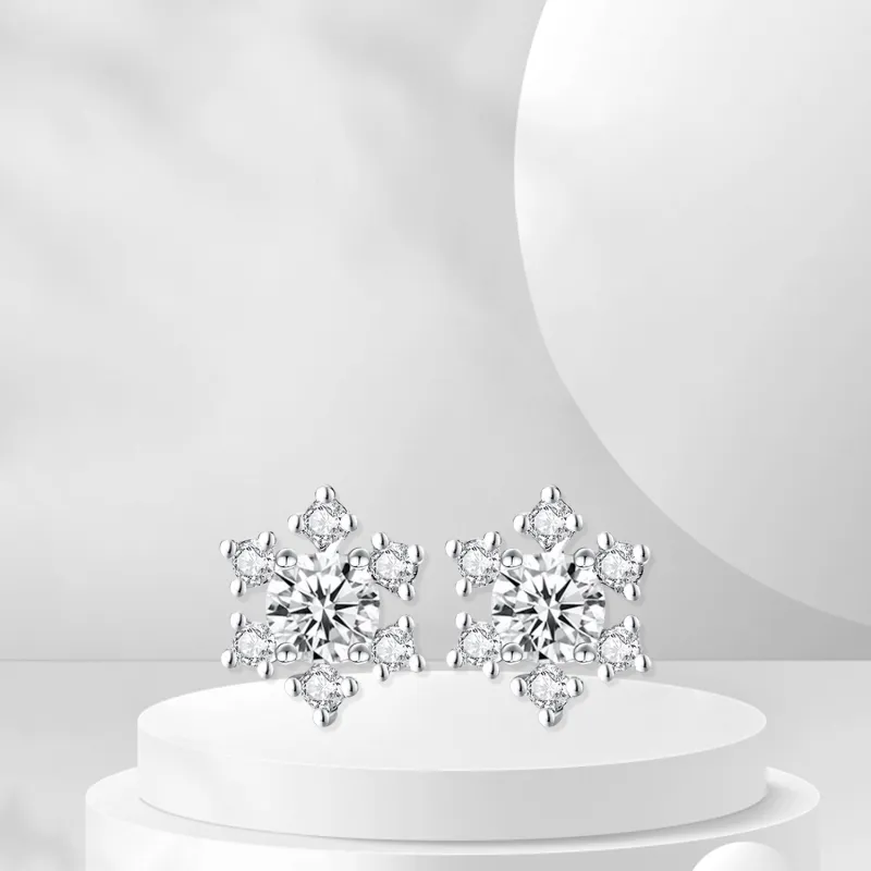 BTOE 999 Fine Silver Stud Earrings Women's-2