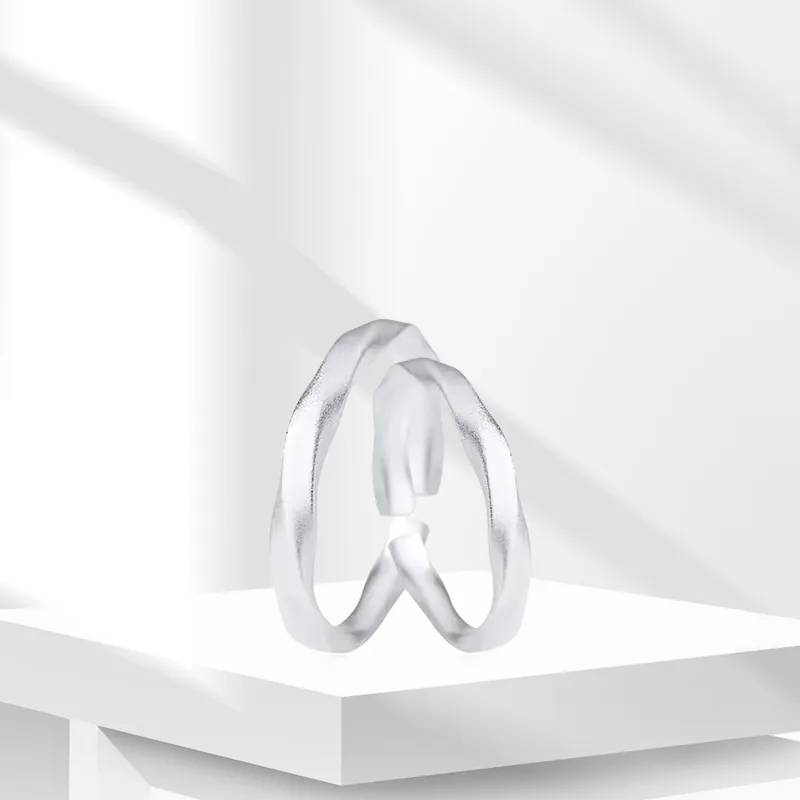 BTOE 999 Fine Silver Rings Unisex-2