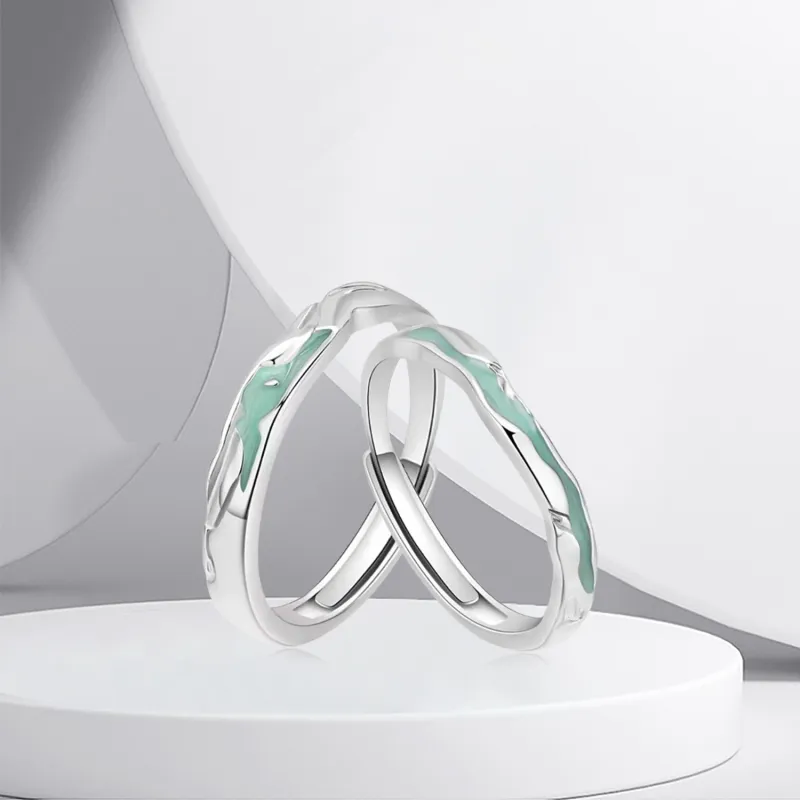 BTOE 925 Sterling Silver Rings Unisex-3