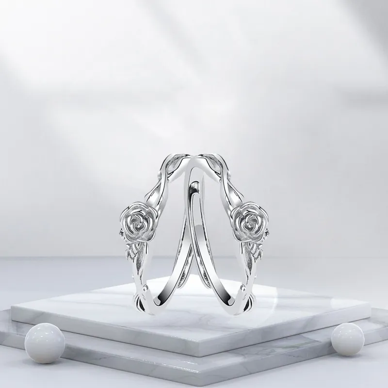 BTOE 999 Fine Silver Rings Women's-4