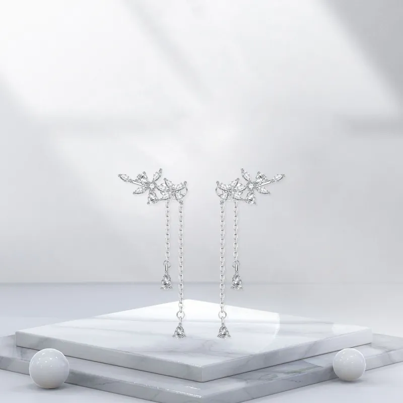 BTOE Alloy Stud Earrings Women's-4