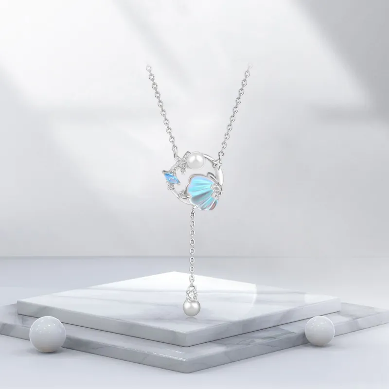 BTOE 925 Sterling Silver Necklaces Women's-5