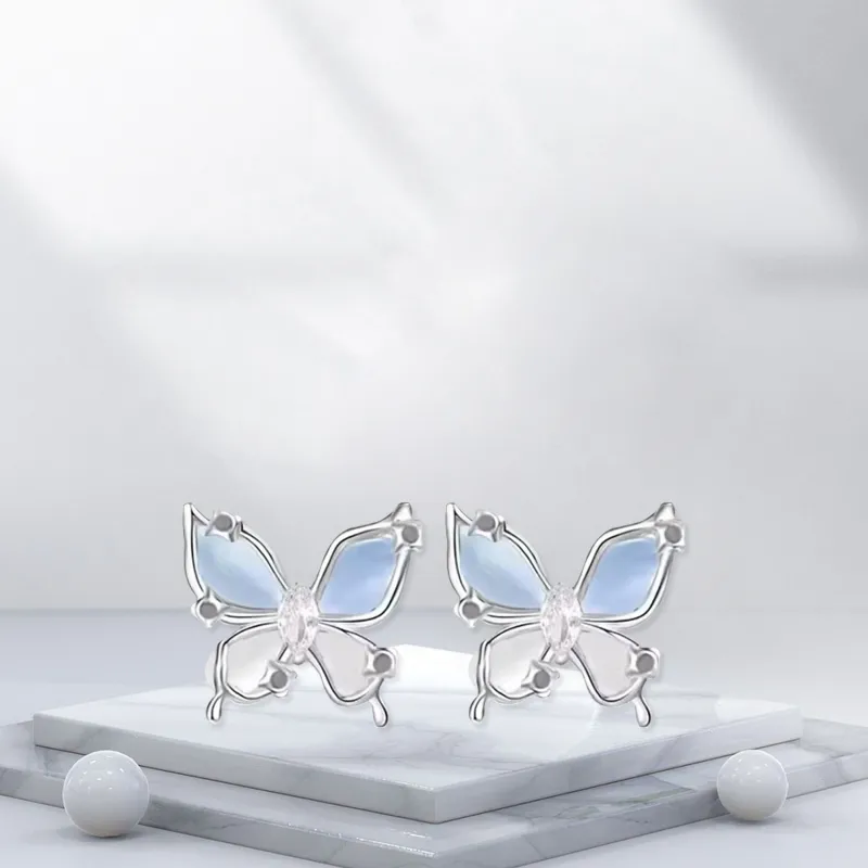 BTOE Alloy Stud Earrings Women's-5