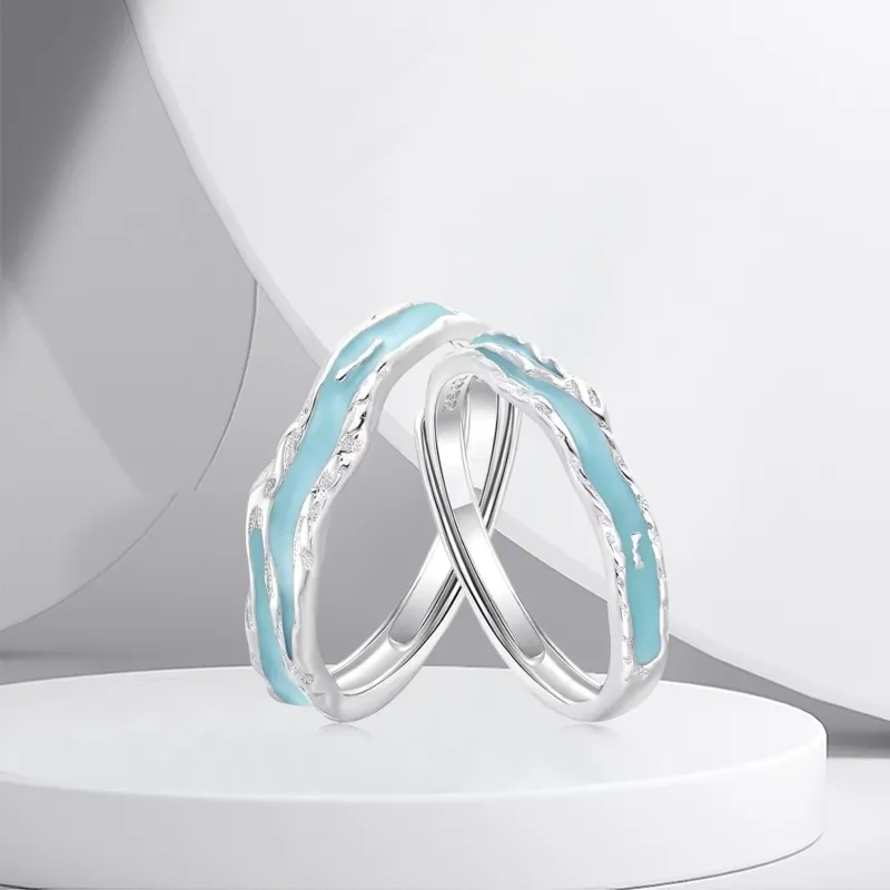 BTOE 925 Sterling Silver Rings Unisex-2