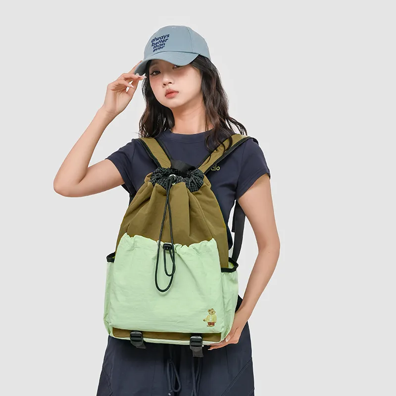 Ceion Keust Oxford Backpack Regular Unisex Multicolor-4