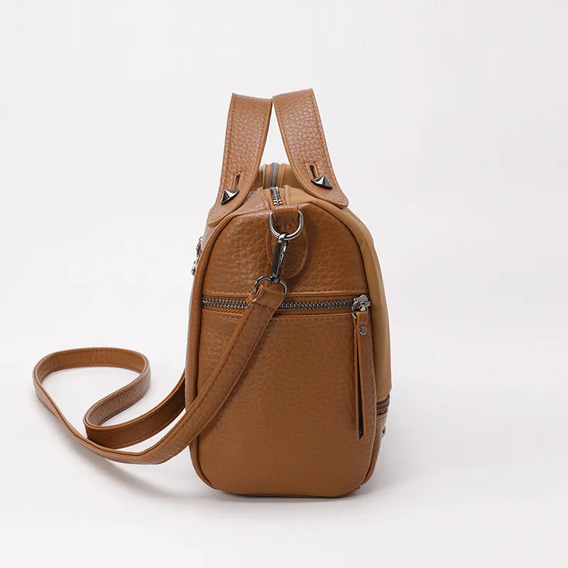 Ceion Keust PU Shoulder Bag, Crossbody Bag, Handbag Women's Multicolor-2
