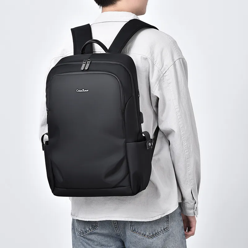 Ceion Keust Oxford Backpack Tubas Men's Black-7