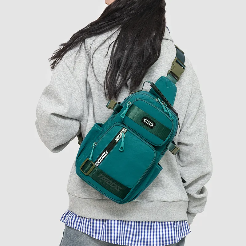 Ceion Keust Waterproof Oxford Sling Bag Regular Unisex Multiple Colors-16