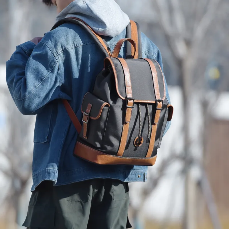 Ceion Keust Oxford Backpack Men's CK Black/CK Gray-5