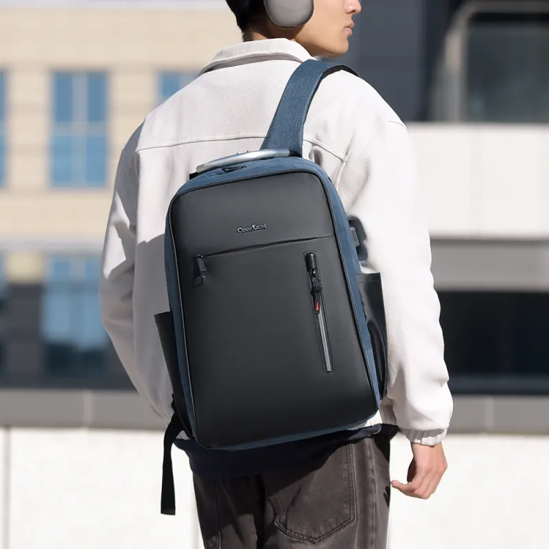 Ceion Keust Water Resistant Oxford Business Travel Computer Backpack Regular Unisex Multicolor-13