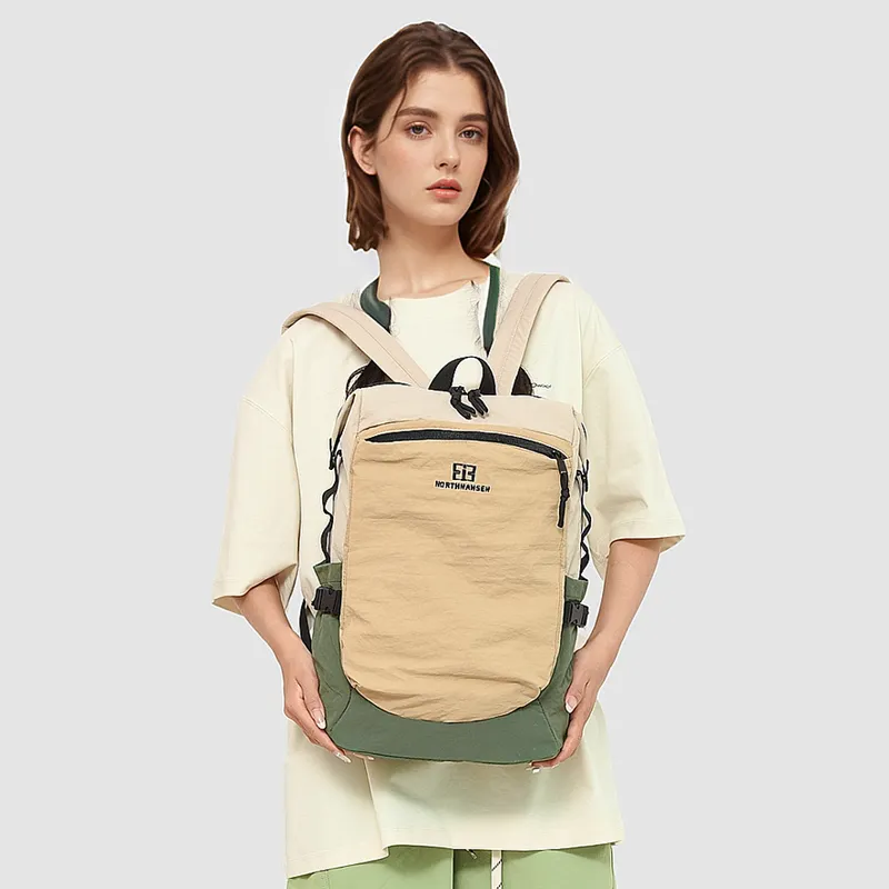 Ceion Keust Nylon Backpack Regular Unisex Multicolor-9