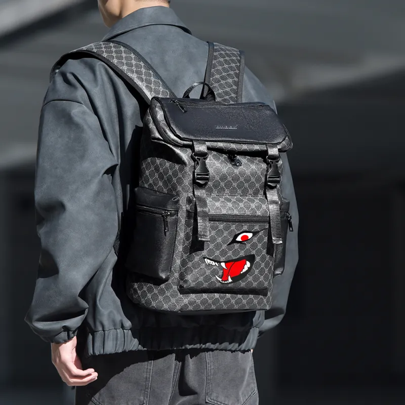 Ceion Keust Waterproof PVC Material Multifunction Durable Backpack Medium Size Unisex Multiple Colors-5
