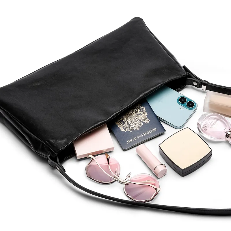 Ceion Keust Top Grain Cow Leather Crossbody Bag Women's Multicolor-7