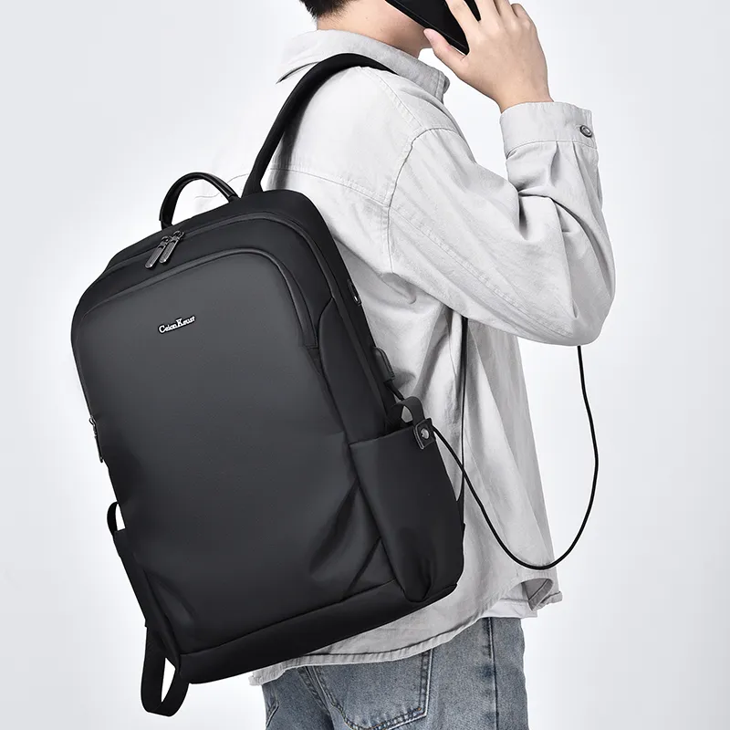 Ceion Keust Oxford Backpack Tubas Men's Black-8