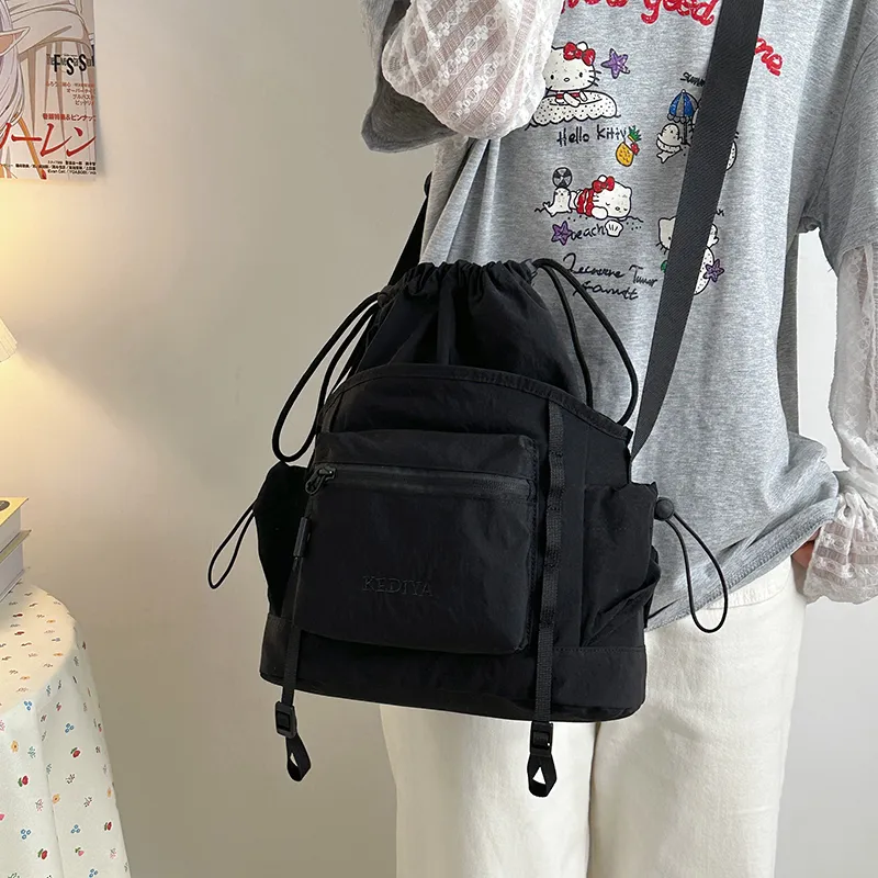 Ceion Keust Oxford Shoulder Bag Unisex Multicolor-10