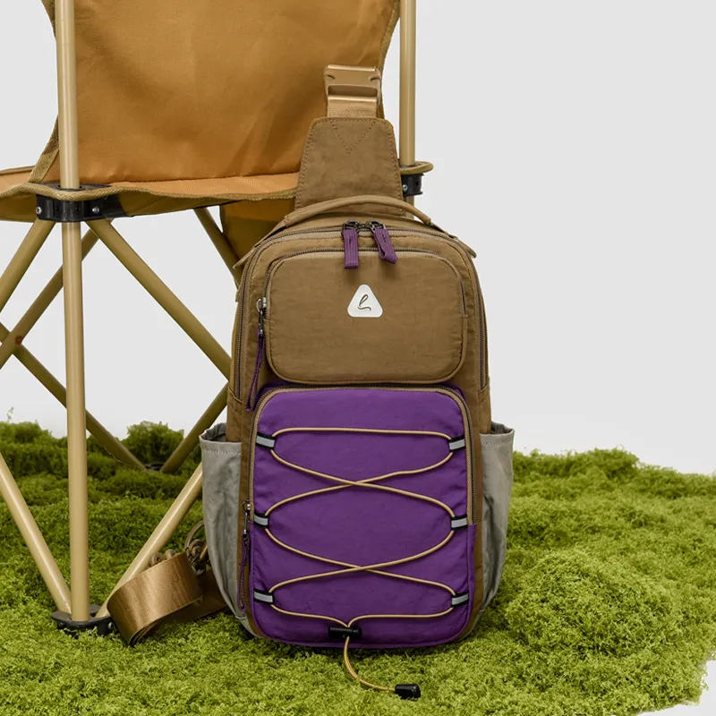 Ceion Keust Oxford Sling Bag Unisex Multicolor-15