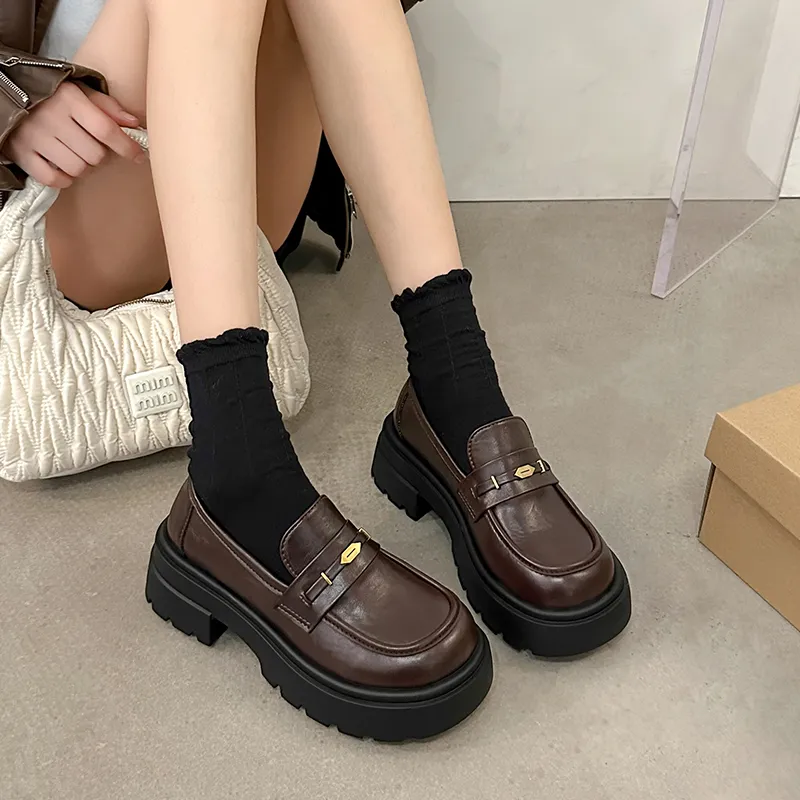 Baibianzhiheren Loafers Women's-9