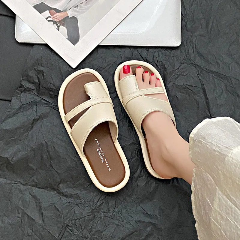 Baibianzhiheren Flip Flops Women's-2