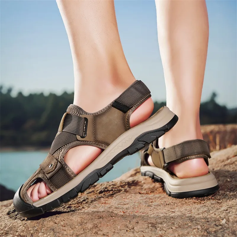 Baibianzhiheren Beach Sandals Men's-8