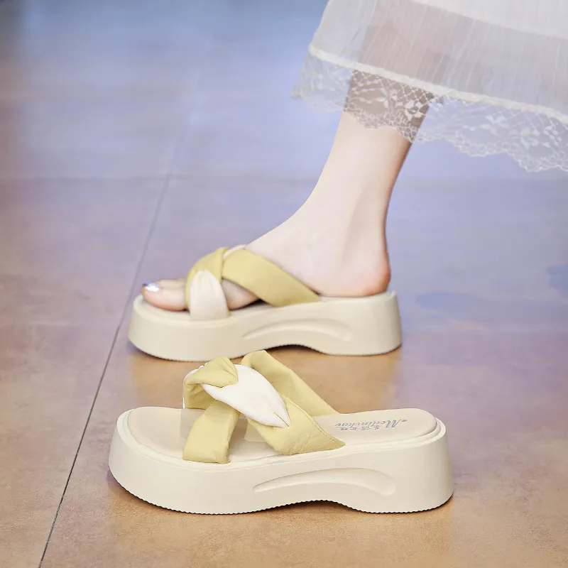 Baibianzhiheren Slide Slippers Women's-1