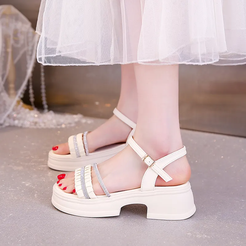 Baibianzhiheren One Strap Sandals Women's-5