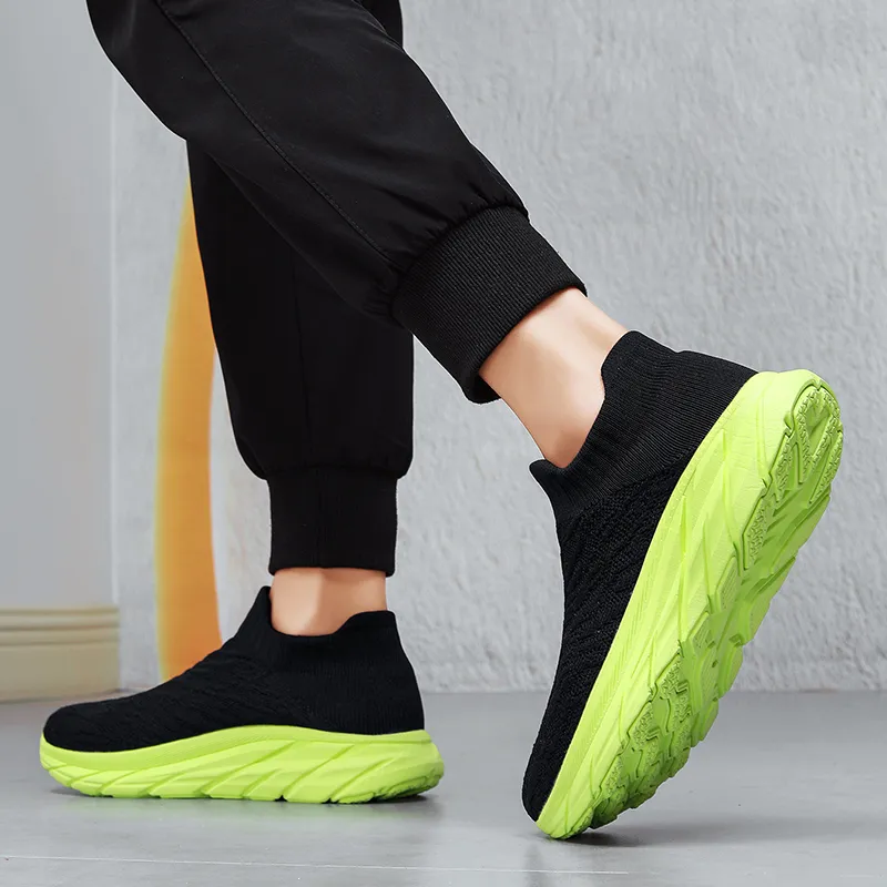 Baibianzhiheren Lightweight And Breathable Mid Top Casual Shoes Unisex-11