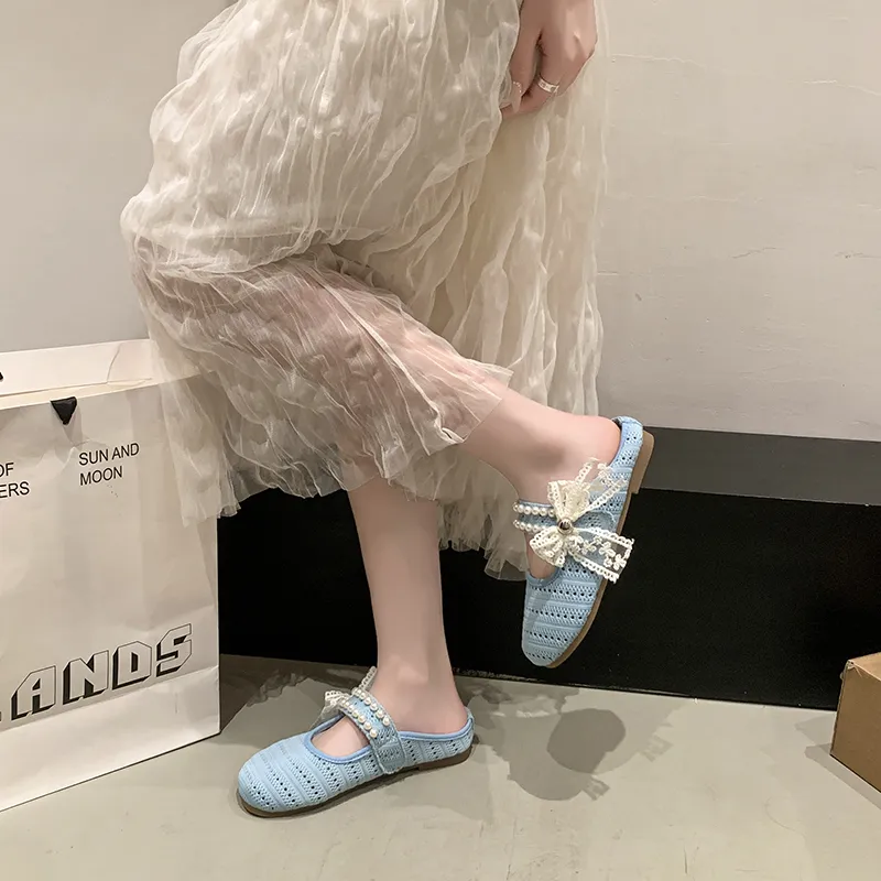 Baibianzhiheren Closed Toe Slippers Women's-11