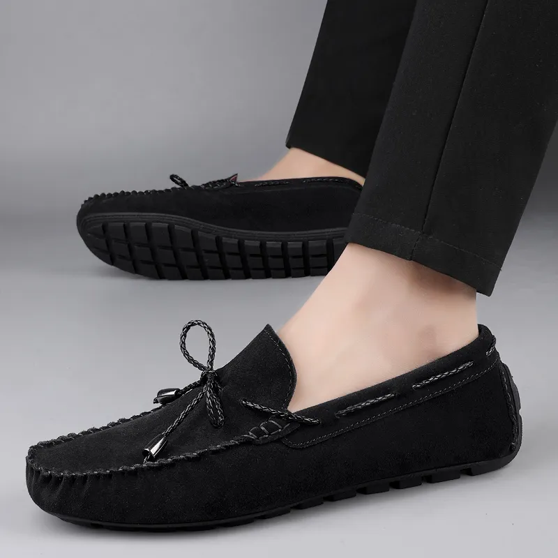 Baibianzhiheren Gommino Loafers Men's-2