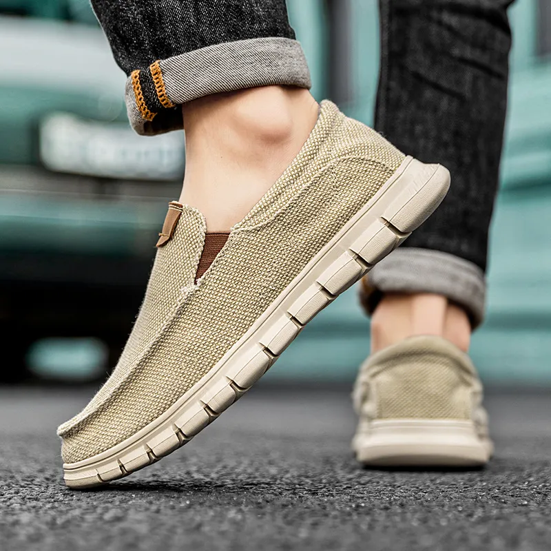 Baibianzhiheren Canvas Shoes Men's-15