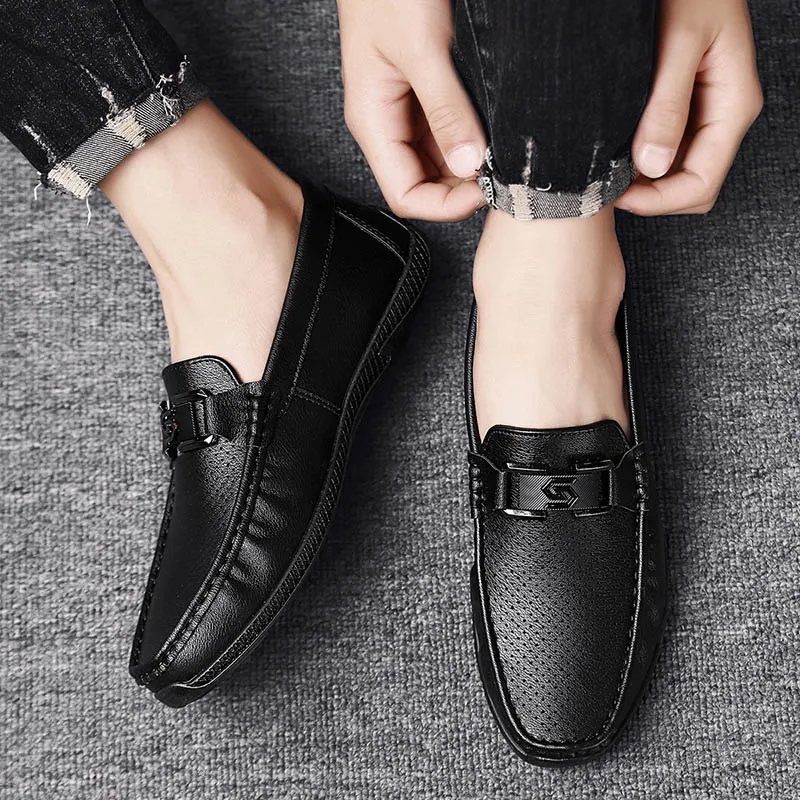 Baibianzhiheren Gommino Loafers Men's-3