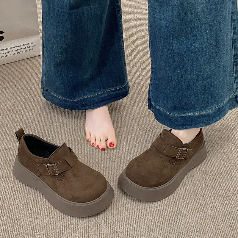 Baibianzhiheren Women's Casual Shoes 5cm Women's-10