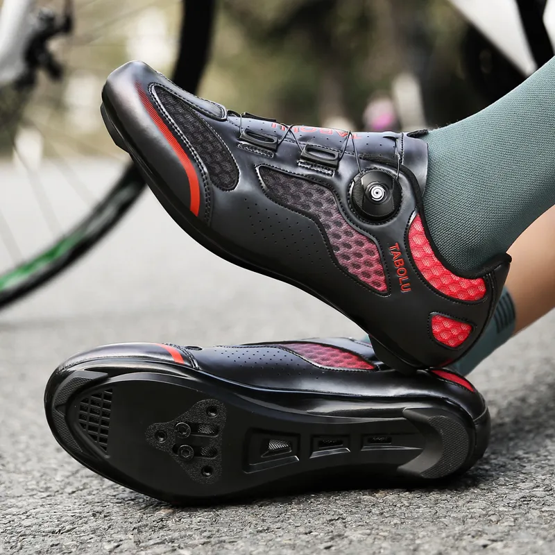 Baibianzhiheren Breathable Cycling Shoes Unisex-4