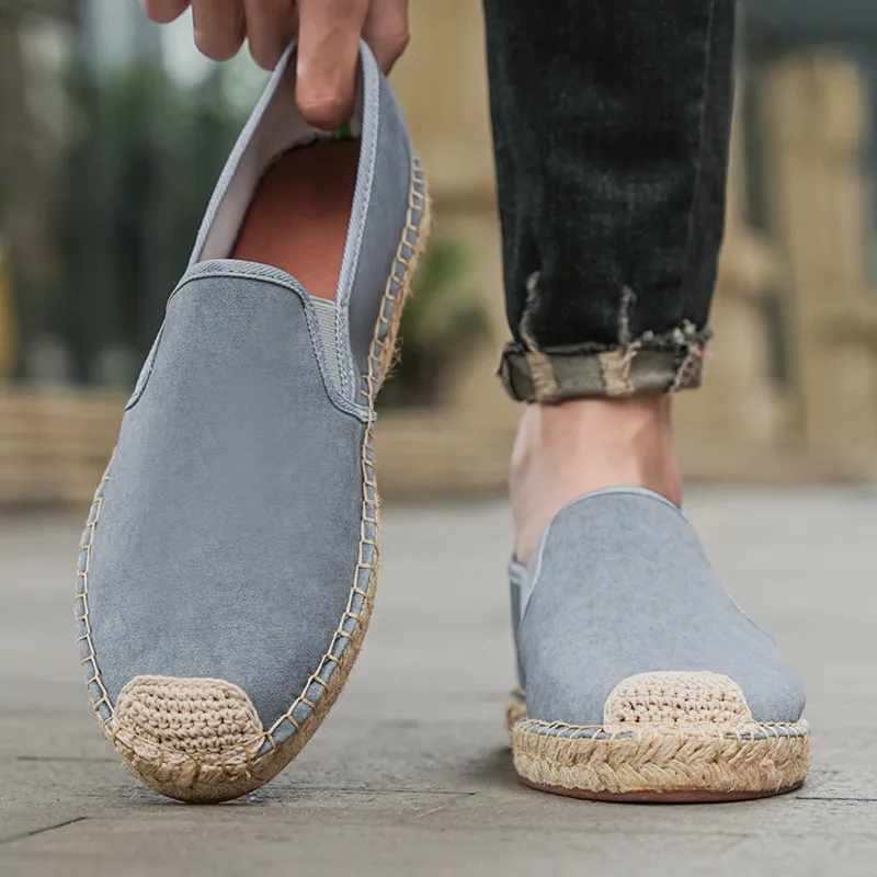 Baibianzhiheren Espadrilles Men's-16