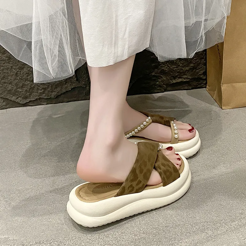 Baibianzhiheren Slide Slippers Women's-16