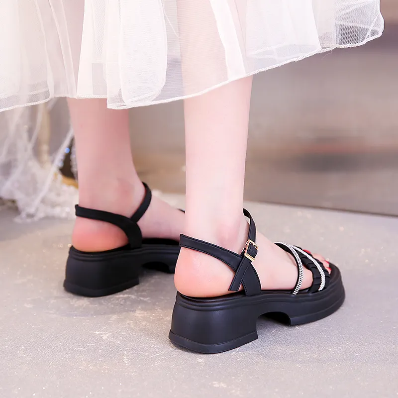 Baibianzhiheren One Strap Sandals Women's-10