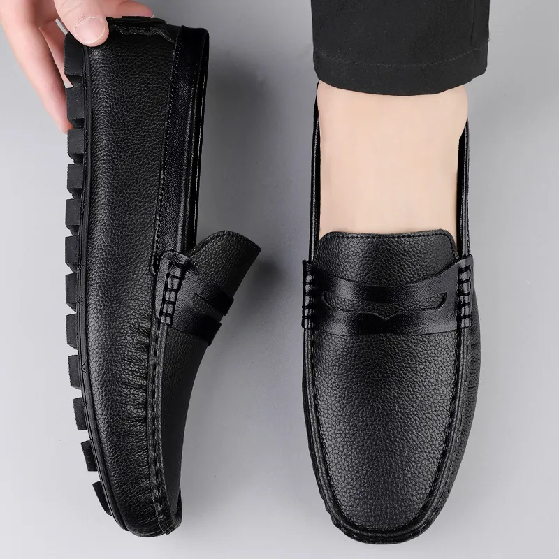 Baibianzhiheren Gommino Loafers Men's-8